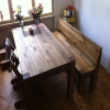 masivní dubový stůl Gasthaus 200x100 cm + lavice