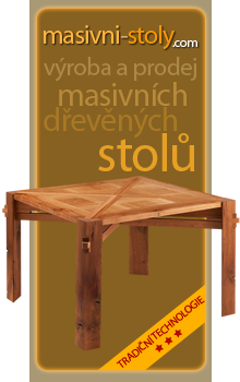 Masivní stoly